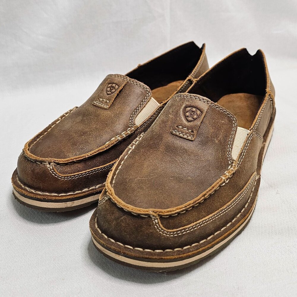 Ariat Cruiser Slip On Moccasins Brown Flats Casual 10023008 Women's Size 10B